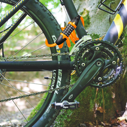 Bike Bicycle Cycling Lock 5 Digit Combination Security Cable Lock Anti Theft