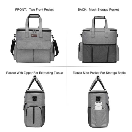 6PCS Pet Travel Outing Backpack Large Capacity Folding Storage Multifunctional