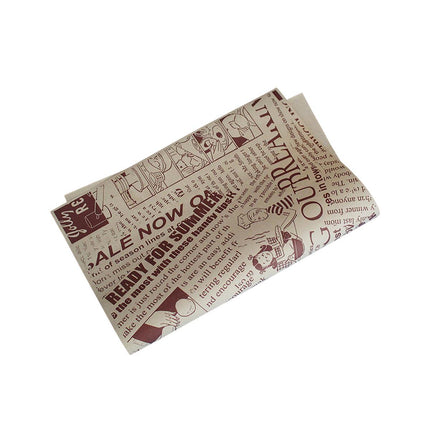 100pcs Sandwich Wrappers Oil Blotting Coated Paper Air Fryer Baking Parchment