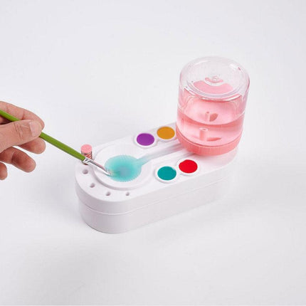Brush Cleaner Fresh Water Cycle Washer for Brushes and Tools Efficient Cleaning