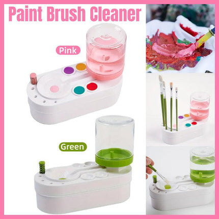 Brush Cleaner Fresh Water Cycle Washer for Brushes and Tools Efficient Cleaning