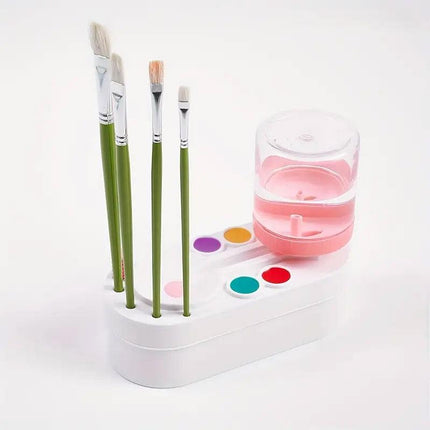 Brush Cleaner Fresh Water Cycle Washer for Brushes and Tools Efficient Cleaning