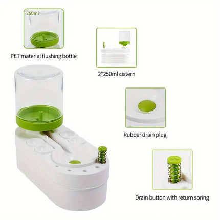 Brush Cleaner Fresh Water Cycle Washer for Brushes and Tools Efficient Cleaning