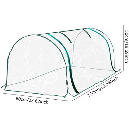 PVC Greenhouse Cover Replacement Plant Tent Garden Shelter No Frame