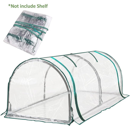 PVC Greenhouse Cover Replacement Plant Tent Garden Shelter No Frame