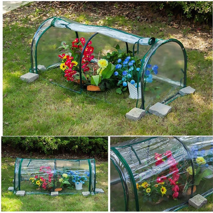 PVC Greenhouse Cover Replacement Plant Tent Garden Shelter No Frame