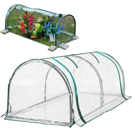 PVC Greenhouse Cover Replacement Plant Tent Garden Shelter No Frame