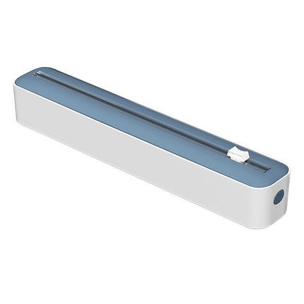 Plastic Wrap Cutter Box Wall Mounted Sliding Blade for Foil Cling Film Kitchen