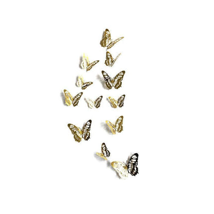 12x 3D Butterfly Wall Decals Stickers Removable Kids Nursery Decoration NEW AU - Aimall