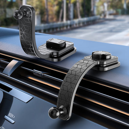 Car Phone Holder Foldable Suction Mount Detachable Base for Dashboard Windshield