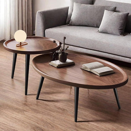 2 Pack Coffee Table Set End Table For Living Room Furniture Home Decorate