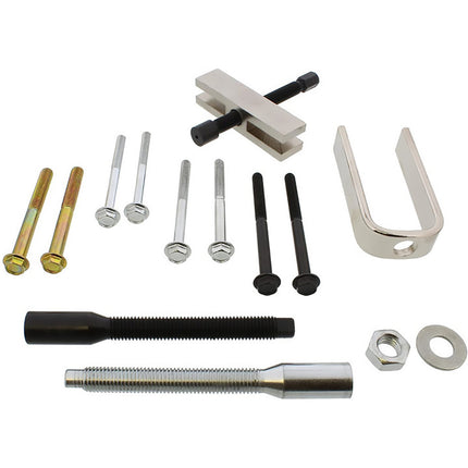 Steering Wheel Puller Lock Plate Compressor Tool Set 14pcs Car Removal Kit