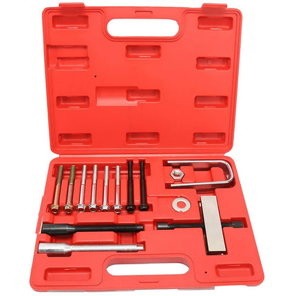 Steering Wheel Puller Lock Plate Compressor Tool Set 14pcs Car Removal Kit