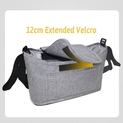Stroller Hanging Organizer Bag Large Capacity Multi Purpose Storage Travel