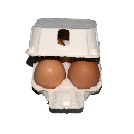 300PCS Paper Egg Tray 4 Slot Molded Pulp for Egg Packaging Use