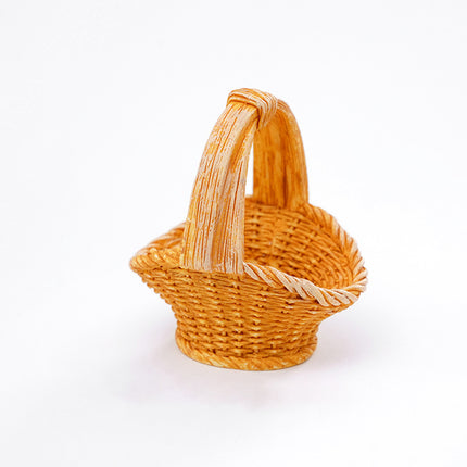 12PCS Miniature Basket Small Craft for Photography Props Home Office Desk Decor