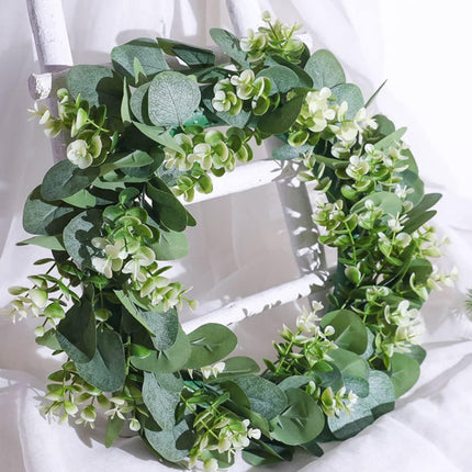 Spring Wreath Door Decoration Hanging Ornament Home Decor for Room Front Door