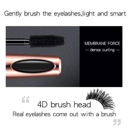 Volumising Long Lasting Waterproof Mascara Non Smudge Eye Enhancing Black