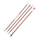 4IN1 Blackhead Pimple Remover Tool Popper Extractor Black Head Tools Set AUStock - Aimall