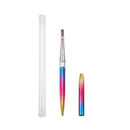 Kolinsky Acrylic Nail Art Brush Manicure Powder Professional Tools Size 2-18