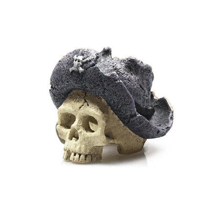 Artificial Fake Skull Head Bone Aquarium Ornament Fish Tank Decoration