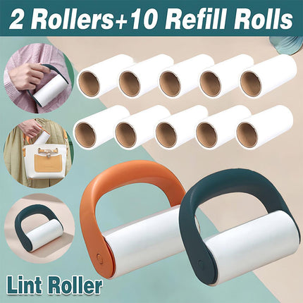 Reusable Washable Lint Roller Sticky Lint Roller Dust Clothes Hair Remover Clean