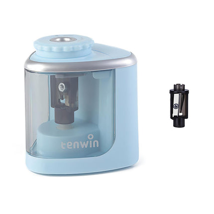 Automatic Electric Pencil Sharpener Operated Students Desktop With 2 Blades