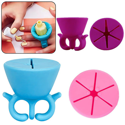 The Original Nail Polish Bottle Holder Ring Wearable  Nail  Varnish  Holder  Au
