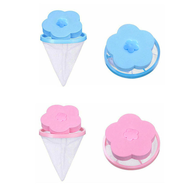 5X Washing Machine Filter Bag Floating Lint Hair Catcher Mesh Pouch Laundry Tool