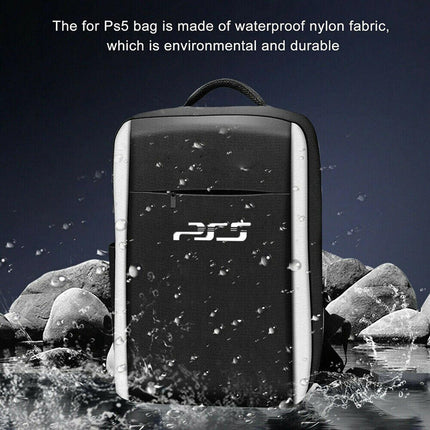 For PS5 Carrying Case Console Game Accessories Storage Bag Carrying Case Backpack