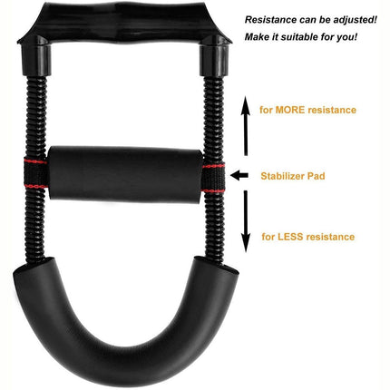 Adjustable 3Level Wrist Strengthener Grip Strength Trainer for Hand Exercise Use