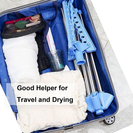 Triangle Coat And Hat Rack Indoor Drying Stand Simple Foldable Household Hanger
