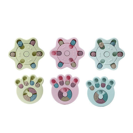 Dog Treat Dispenser Food Puzzle Toy Interactive Training Feeder Pet Supply Bowl - Aimall