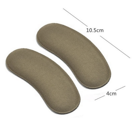 5 Pairs Sticky Fabric Shoe Pads Cushion Liner Grips Back Heel Inserts Insoles