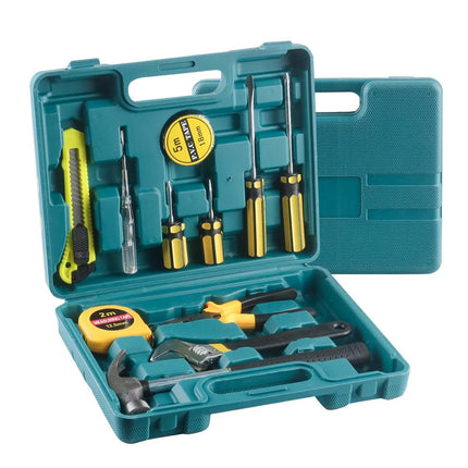 Emergency Home Toolbox Tool Set for Household Repair Kit with Essential Tools