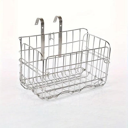 Foldable Bicycle Basket Front and Rear Hanging Storage Rack Bike Accessories