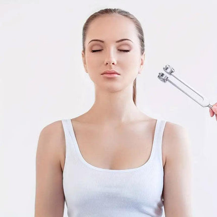 Ear Picking Tools Vibration Tuning Fork Hollowing Ear Cleaning Health Care Set