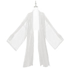 Hanfu Beizi Jacket Beige Traditional Chinese Long Coat for Spring/Summer Wear