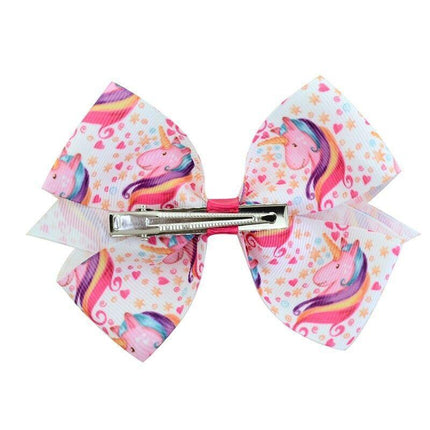 6Pcs Signature For Jojo Siwa Bows Girls Fashion Hair Accessories Party Gift
