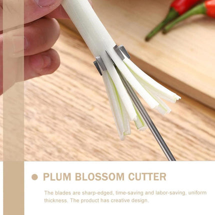 Scallion Knife Portable Kitchen Cutter For Slicing Green Onions And Spinach