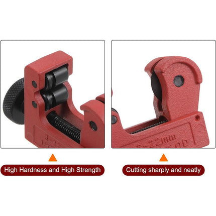Mini Refrigeration Copper Tube Pipe Cutter 3mm-22mm Fule Line Brake Tubing
