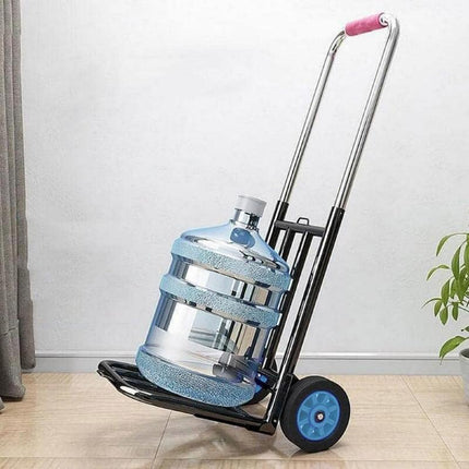 Folding Portable Shopping Cart Trolley Luggage Trolley for Travel Grocery Use