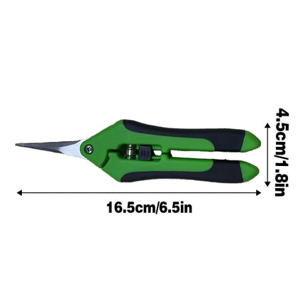 2Pcs Pruning Shears Plant Scissors Trim Trees Snips Branch Garden Secateurs Tool