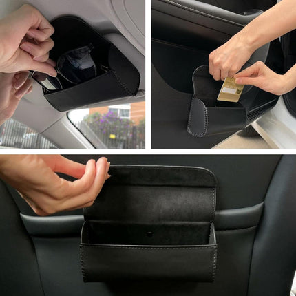 Car Glasses Clip Multifunctional Sun Visor Glasses Holder Storage Case Organizer