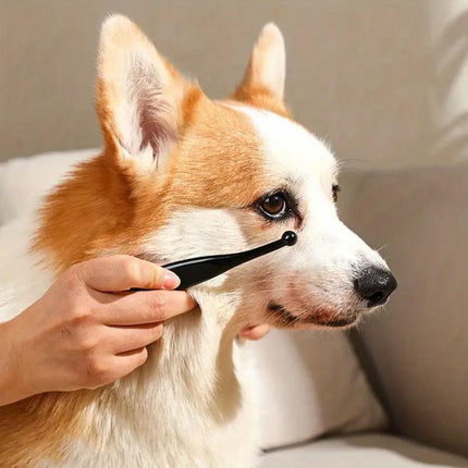 Pet Tear Stain Remover Brush Face Massager Acne Cleaning Tool for Cats and Dogs