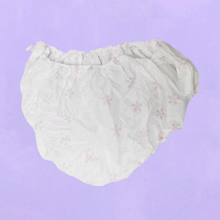100PCS Disposable Nonwoven Sauna Spa Travel Briefs Women Thickened Panties