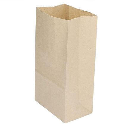 Stack of Brown Paper Bag for versatile use in food service and retail.