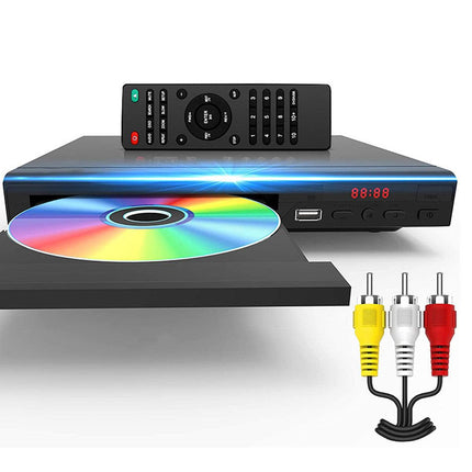 Portable HD Mini DVD and CD Player EVD VCD Player for Home Use