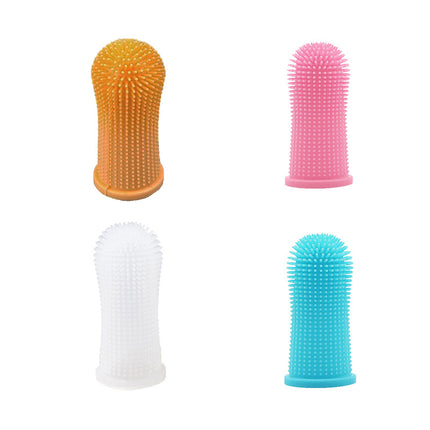 Premium Oral Care Dog Cat Toothbrush Finger Toothbrush Finger Silicone
