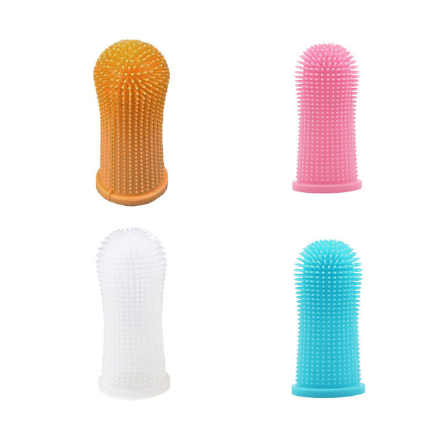 Premium Oral Care Dog Cat Toothbrush Finger Toothbrush Finger Silicone